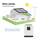 3000VA 2400W Pure Sine Wave Solar Inverter 50Hz/60Hz Power Bank Converter Home Solar System MPPT 40A Solar Inverter Transformer