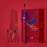 USB Rechargeable Sonic Electric Toothbrush 5 Mode Waterproof Fast Chargeable Electric Tooth Brush Heads Adult S2 Couple Gift