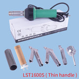 Hand held air gun plastic welding gun hot air blower pvc banner welder for plating tank car bumper LESITE LST1600S
