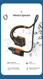 Bone Conduction MP3 Swimming Headphones IPX8 Waterproof Wireless Earphones 16GB Memory Microphone A2DP Bluetooth Earphone