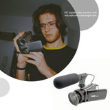 Professional Camera Video HD Camcorder Night Vision Camera 16x Digital Zoom Camera with Microphone Wide-angle Lens accessory