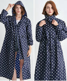 Long thin raincoat men women/female ponchos waterproof pullover women's breathable rain coat chubasquero mujer