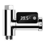 LED Digital Shower Thermometer Baby Bath Water Temperature Monitor 360-degree Rotating Display Celsius/ Fahrenheit Switchable