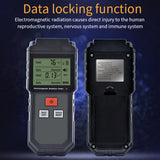 ET825 Electromagnetic Radiation Detector LCD Display Portable Counter Emission Dosimeter Professional Testing for Household