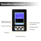 Portable Digital Display Nuclear Radiation Detector Practical Geiger Counter Semi-functional Type Dosimeter Marble Tester