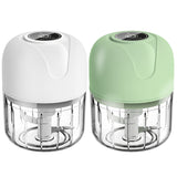 100Ml Mini Electric Garlic Food Vegetable Chopper Squeezer Meat Grinder Chili Meat Masher Machine Garlic Artifact