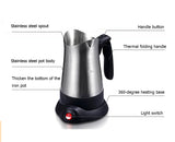 Hoodakang Original Stainless Steel Coffee Machine Turkey Coffee Maker Electrical Coffee Pot Coffee Kettle