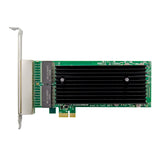 82575EB Ethernet Electrical Port Network Card PCI-E X1 Gigabit 4 Port Server Network Card E1G42ET2 Gigabit Network Card