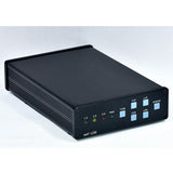 Mat-125E General Automatic Antenna Tuner 120W 1.8-54Mhz HF Shortwave Built-In 18650 Battery(US Plug)