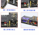 Hifi Tube Amplifier U Disk Lossless Decoding FM Radio Remote Control Bluetooth Fever USB Expansion Module