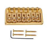 Finest Replacement Fix Bridge Tailpiece w/ Screws Wrench Set for 7 String Electric Guitar Accessory
