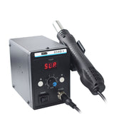 New 2in1 858D Digital Display Rework Solder Station 110V / 220V 760W ESD Soldering Iron Hot Air Gun for Welding Repair Tools Kit