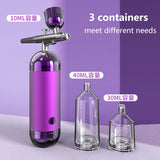 Rechargeable Air Compressor Kit Air-Brush Paint Spray Gun Airbrush For Nail Art Tattoo Craft Cake Face USB Nano Fog Mist Sprayer