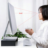 Monitor Stand Laptop Holder Metal Desktop Storage Desk Notebook Riser for Home Office Laptop PC Display Rack TV Screen Bracket