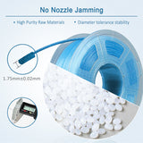 Enotepad PLA Sparkle  3DPrinter Filament 1.75mm 2.2LB(1KG) Spool Dimensional Accuracy +/- 0.02mm With Vacuum packaging 필라멘트