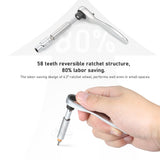 RS2 33-In-1 Ratchet Sleeve Set Screwdriver Ratchet Wrench Sleeve Screwdriver Bits Set Magnetic Bits Household Repair Tools Set