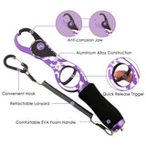 Fishing Pliers Lip Gripper Set Fish Holder Fishing Scissors with Lanyards Gripper Line Cutter Scissors