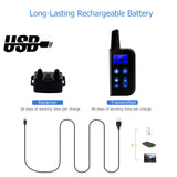 Dog Training Collar Remote Electric Shock sound Rechargeable For small big Dogs training accessories 99 levels For dropsshipping