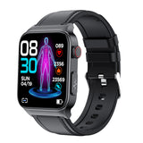 Smart Watch E500 Blood Glucose ECG High End Health Monitoring Blood Pressure Body Temperature Smartwatch Men Fitness Tracker