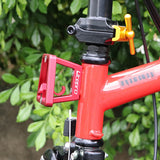 Dropship-Litepro Front Carrier Cycling Parts for Brompton Aluminum Alloy Pig Nose Panniers Block Bracket Bag Racks Folding Bike