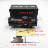 Outerdoor Hunting  3X44 Red Green Dot Sight Scope Tactical Optics Riflescope Fit 11/22mm Rail For Hunting Rifle Air Gun Scopes