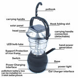 Promotion! Solar Lantern 5 Mode Hand Crank Dynamo 36 LED Rechargeable Camping Lantern Emergency Light, Ultra Bright LED Lantern
