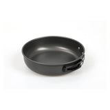 200x55mm Camping Cooking Pot Outdoor Portable Frying Pan Small Frying Pan Picnic Cooker Non-stick Pan Picnic Tableware