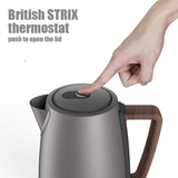 Home Electric Kettle 1.8L Rapid boiling Water Boiler Automatic Power Off Protection 1800W Instant Heating Tea Machine 220V 240V