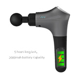 High frequency Massage gun 20 Gears Muscle Massager Pain Sport Massage Deep Vibration Body Shaping Fitness Relax body