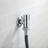 Dishwasher and Washing Machine Faucet for Wall Mounted Cold Water Short Bibcock with 3/4' Thread 4 Points in 6 Points Out