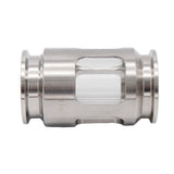 1.5"TC Compact Sight Glass 50.5mm 1.35"ID 3.5"OAL Stainless Steel 316 Sanitary Sight Glass Tri Clover Type Homebrew Hardware