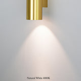 Led wall lamps indoor hotel bedside COB 12W golden wall light bedroom stair wall sconces golden decorative modern wall lamp