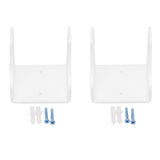 2X Guitar Wall Mount, Guitar Mount, Guitar Mount with Screws, for Classical Electric Guitars, Ukulele (White)