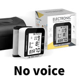 Automatic Blood Pressure Monitor Medical Sphygmomanometer Tonometer Portable Cuff Wrist Sphygmomanometer Bp LCD Display Monitor