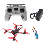 Ti210 210mm 5inch Frame for F4 Flight Controller CineWhoop DIY RC Quadcopter With Camera Flysky FS-i6 Transmitter FPV Goggles