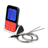 Wireless Waterproof Digital Cooking Meat Food Thermometer for Oven Grilling Smoker BBQ