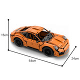 MOC super cool sports car Mechanical Racing Car Building Blocks model DIY High- Brick Car Assembly bricks Toys Children Kid Gift
