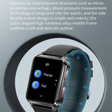 S6 Smart Watch Body Temperature Air Pump Bag Type True Blood Pressure  Test Blood Oxygen Heart Rate Smartwatch For Men Women