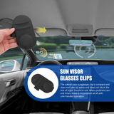 1pc Durable Practical Car Eyeglasses Hanger Car Sunglasses Clip  Car Sunglasses Holder