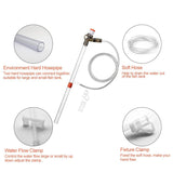 Aquarium Cleaner - Fish Tank Sand Cleaner Kit With Air-Pressing Button And Adjustable Water Flow Controller Clamp For Fish Tan