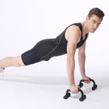 1pair Fitness I-shaped Push up Bar Stands Handles Hand Sponge Grip Bars Gym Muscle Training Push up Chest Bar Body Building Home