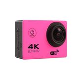 4K Action Camera F60 Allwinner 4K/30fps 1080P Sport WiFi 2.0" 170D Helmet Cam Underwater Go Waterproof Pro
