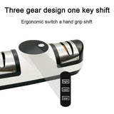 Cordless Portable Electric Quick Cutter Sharpener Three-speed Adjustable Household Kitchen Restaurant Electric Cutters Sharpener