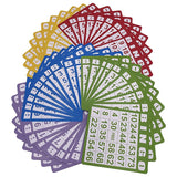 Deluxe Bingo Game Set With 6 Inch Bingo Cage, Bingo Master Board,75 Colored Balls , 50 Bingo Cards, And 300 Bingo Chips