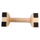 1 Pair Wooden Fitness Sport Push Up Stands Pushup Bars Gym Exercise Training Chest Bar Hand Grip Trainer For Body Building