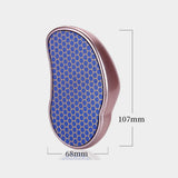 Foot File Remove Dead Skin Glass File and Rub Foot Board Nano Glass Foot Grinder (Rosy Golden)