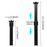 PULUZ Professional 3/8 Inch Screw Metal Handheld Tripod Mount Monopod Extension Rod for DSLR SLR Cameras Accessories