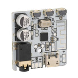 Bluetooth Audio Receiver Board DIY Car Speaker Amplifier Module Bluetooth 5.0 Stable Stereo Amplifier Board with Button Control