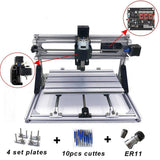 Upgraded Mini CNC3018 Engraving Machine Wood Router PCB Milling Machine Plastic Acrylic Wood Carving Machine DIY CNC with GRBL