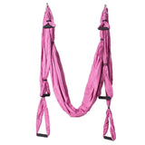 6 Handles Aerial Yoga Hammock Swing Anti-Gravity Fitness Invertion Pilates Sling Fitness Inelastic Rope Home Gym Exercise